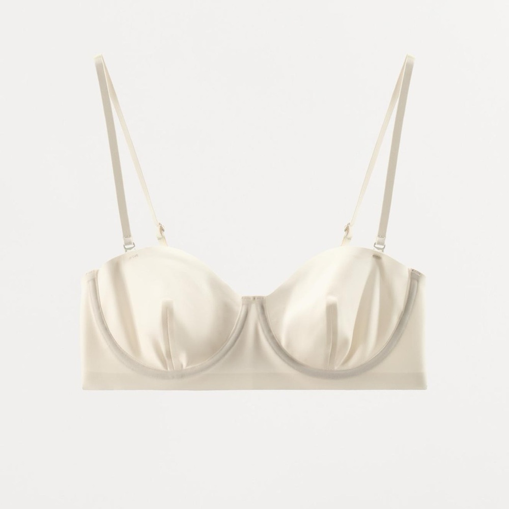 Zara Underwire Bra in Ivory Cream